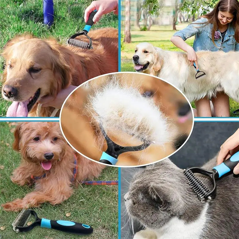 Pet Grooming rake / deshedding tool.