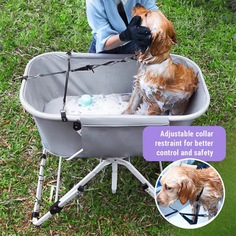 Elevated Dog Bath Tub