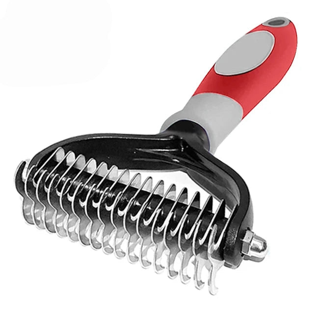 Pet Grooming rake / deshedding tool.