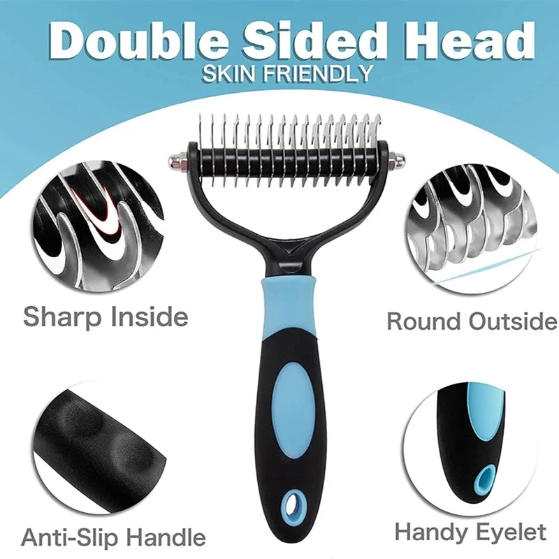 Pet Grooming rake / deshedding tool.