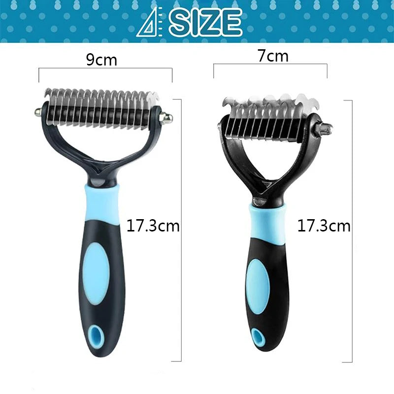 Pet Grooming rake / deshedding tool.