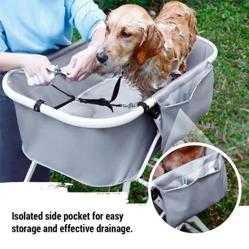 Elevated Dog Bath Tub