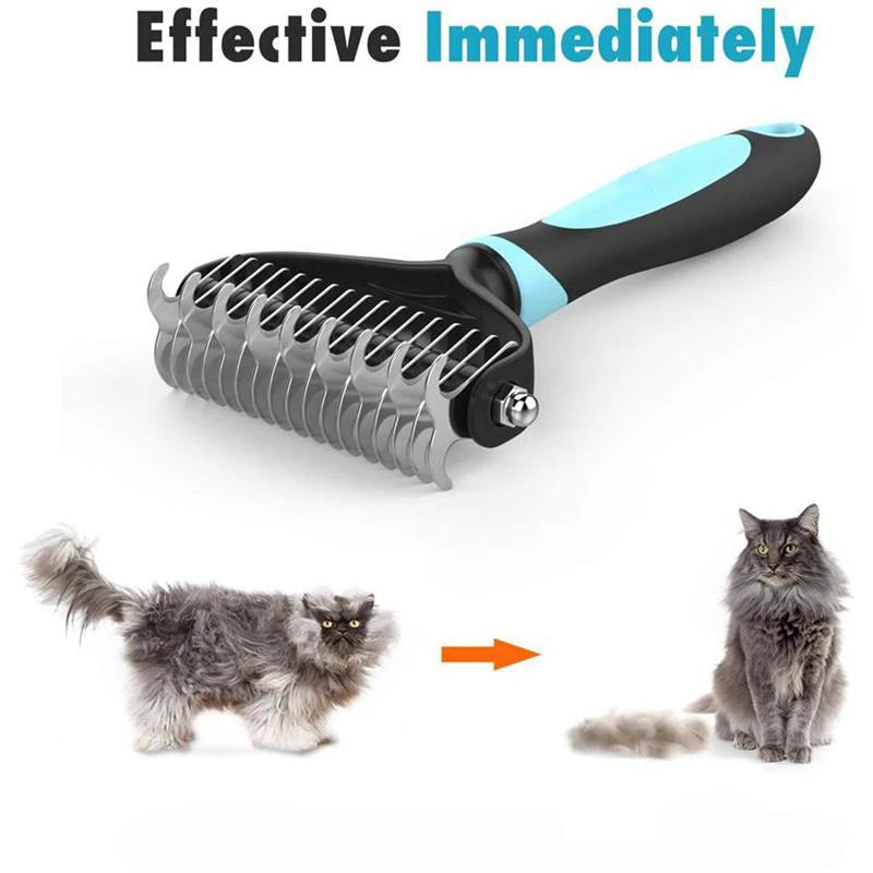 Pet Grooming rake / deshedding tool.